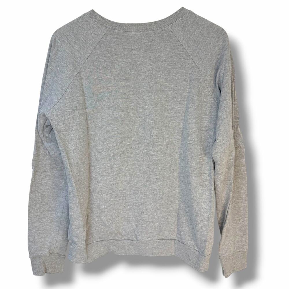 T&B Rolling Stones Tongue Logo Sweatshirt Gray Crewneck Longsleeve Size Small - Picture 5 of 6